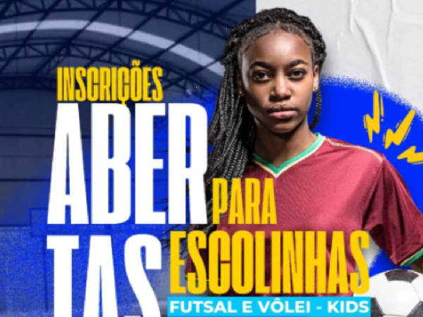 Secretaria de Cultura, Esporte e Juventude abre inscrições para escolinhas de futsal e vôlei